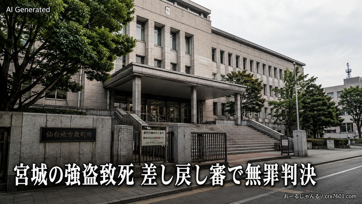 【宮城の強盗致死】パキスタン人男性に無罪判決 検察求刑23年の凶悪犯が日本に放たれる