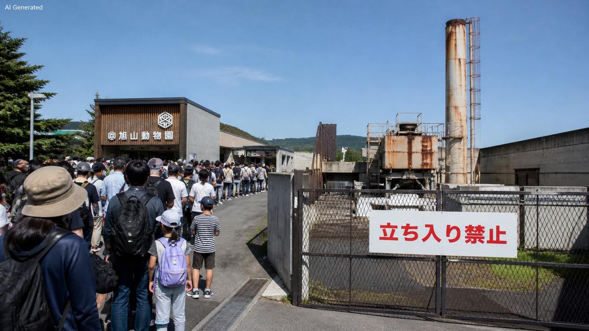 【速報】旭山動物園の来園者数、懸念をはねのける大盛況「動物に罪はない」　なお、そこの焼却炉で女性も燃やされる