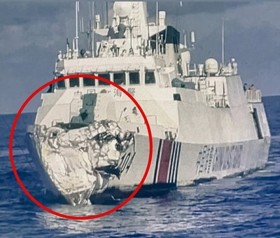 【速報】フィリピン公船に突撃しようと中国船同士衝突、やはり中国側で死者が出ていた模様 比国家安全保障顧問「大きな恥をかいたw」 no title