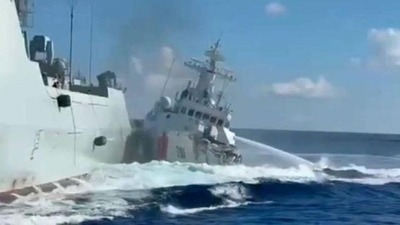 【速報】フィリピン公船に突撃しようと中国船同士衝突、やはり中国側で死者が出ていた模様 比国家安全保障顧問「大きな恥をかいたw」 no title