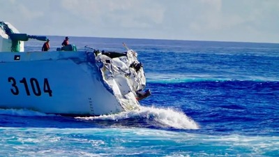 【速報】フィリピン公船に突撃しようと中国船同士衝突、やはり中国側で死者が出ていた模様 比国家安全保障顧問「大きな恥をかいたw」 no title