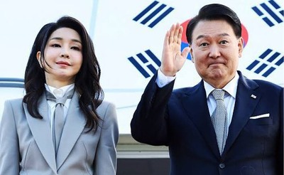【速報】韓国・尹錫悦前大統領の妻を逮捕　尹錫悦前大統領も拘束