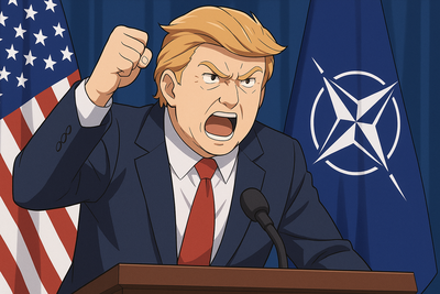 トランプ氏、ＮＡＴＯ同盟国領空へのロシアのドローン侵入に反応　「さあ、やるぞ」