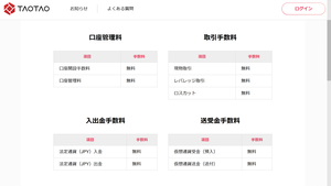 TAOTAO 手数料