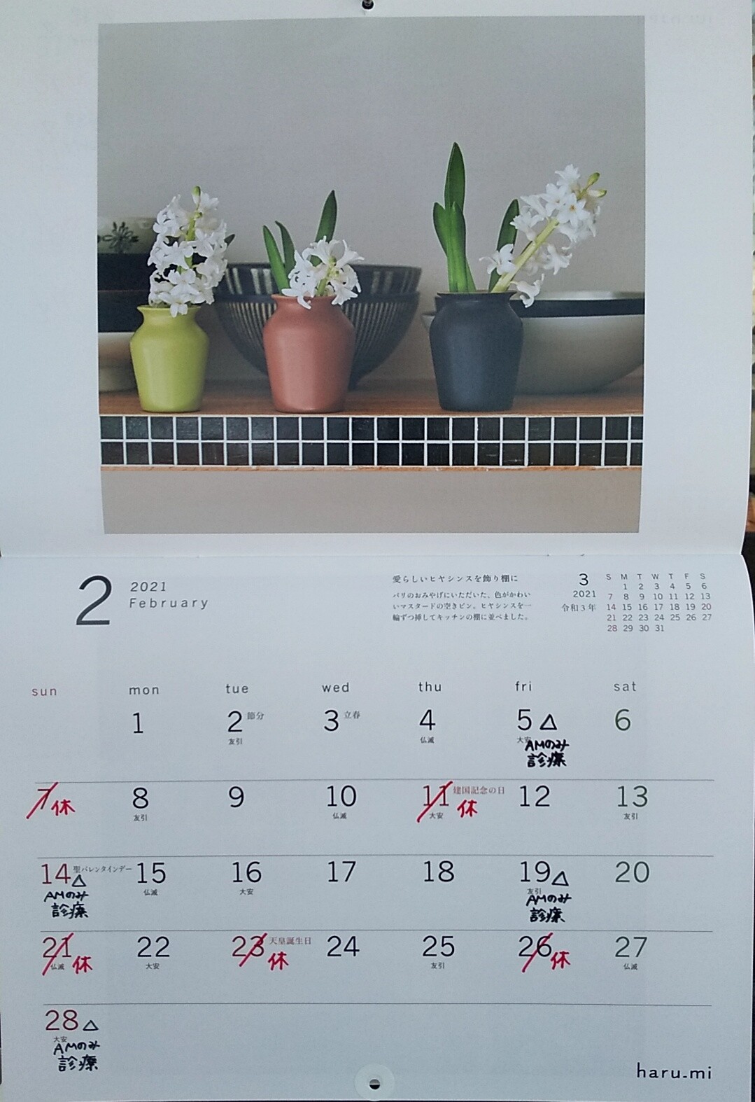 休診日のお知らせ 2月 クリスタル歯科クリニックのブログ 休診日のお知らせ 2月 クリスタル歯科クリニックのブログ