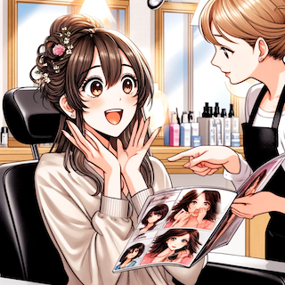stylist. She's sittiのコピー