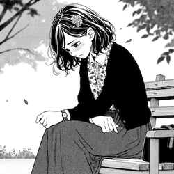 he is sitting alone のコピー