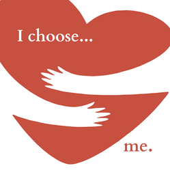 Red White Heart Valentines Self Love Instagram Post