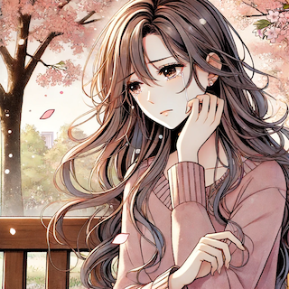 a park bench with a のコピー