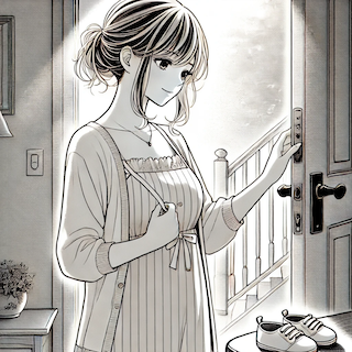 h a soft smile on her fのコピー