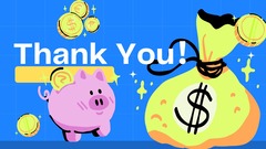 Blue Illustrative Money Management Presentation