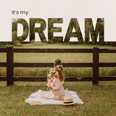 Green Aesthetic Typography Dream Instagram Post