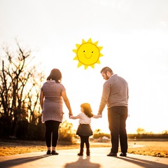 Happy Family and Parenting Instagram Post