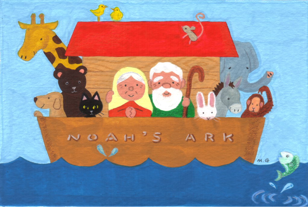 ノアの箱舟 らくがきちょう