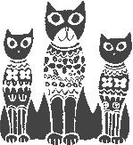 3匹の猫_Gr