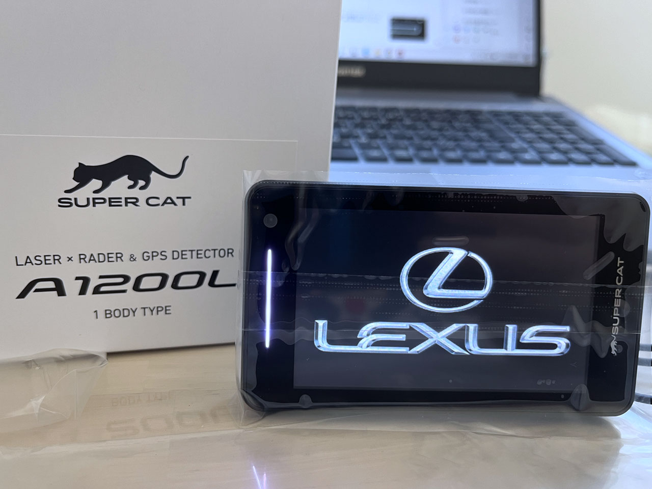GS1200 OP付き ユピテル SUPER CAT レーザー＆レーダー探知機 【公式通販】