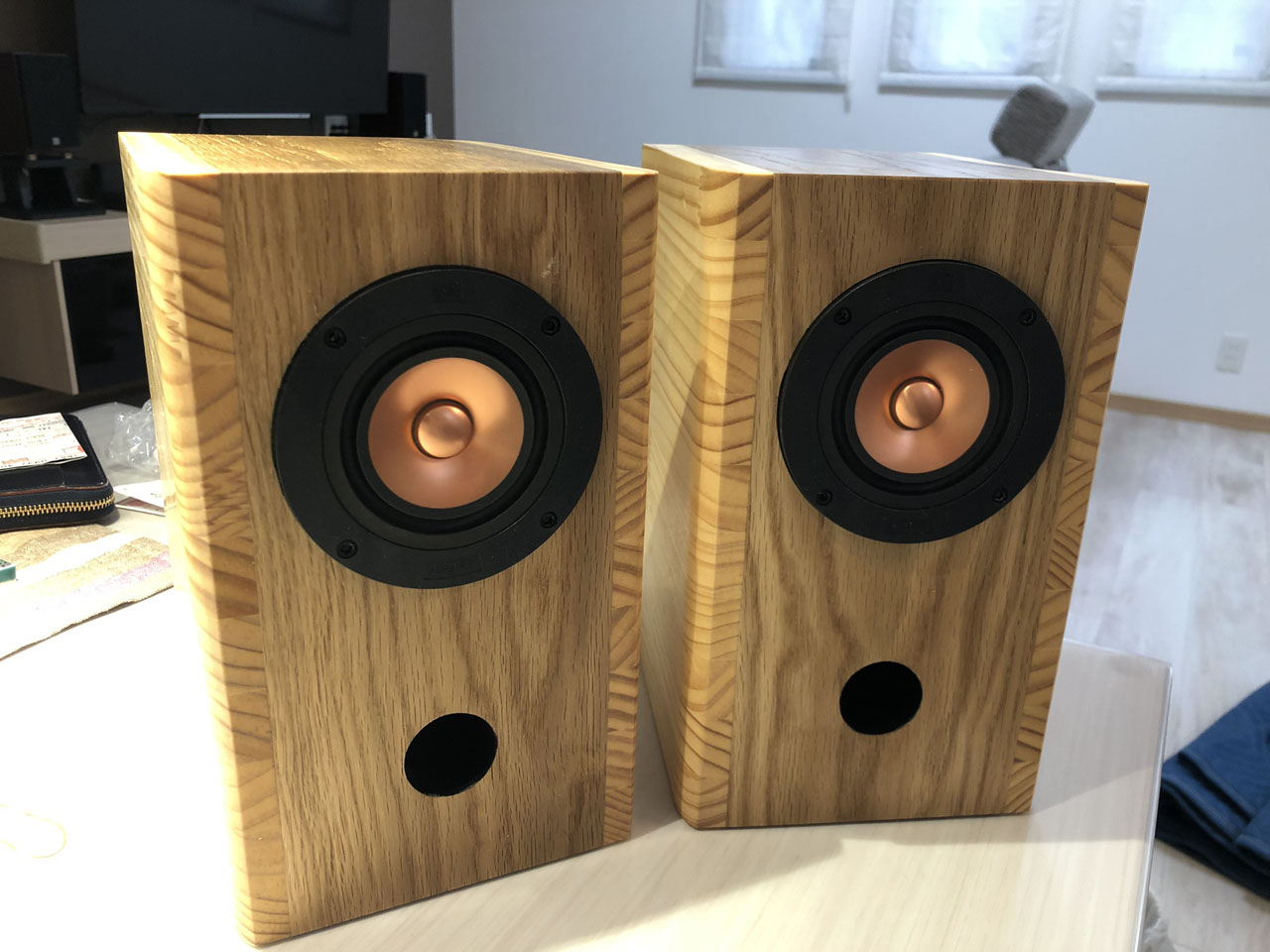 Linfof工房　ALPAIR6 M ローズウッドエンクロージャー ペア Yahoo!オークション - Linfof工房エンクロージャー ・ Markaudio