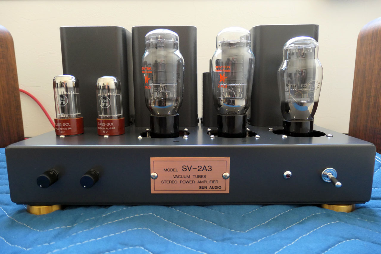 SUN AUDIO SV-2A3（2019モデル） 組み立て完了 : Salaryman C3