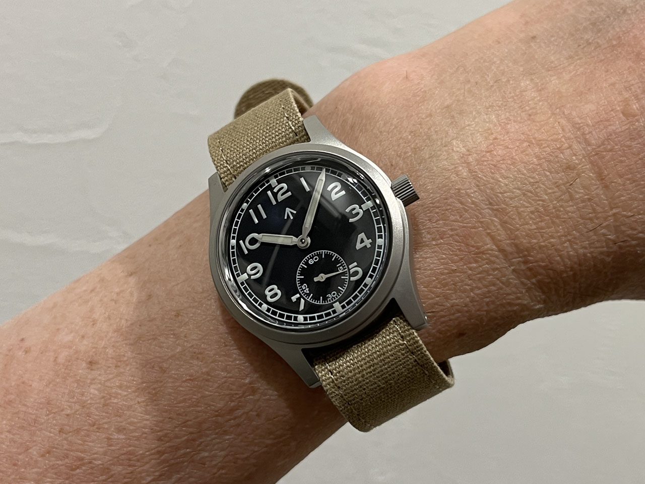 極美品】MWC 自動巻 SW-200-1 箱説保 希少 ミリタリーウォッチ 極