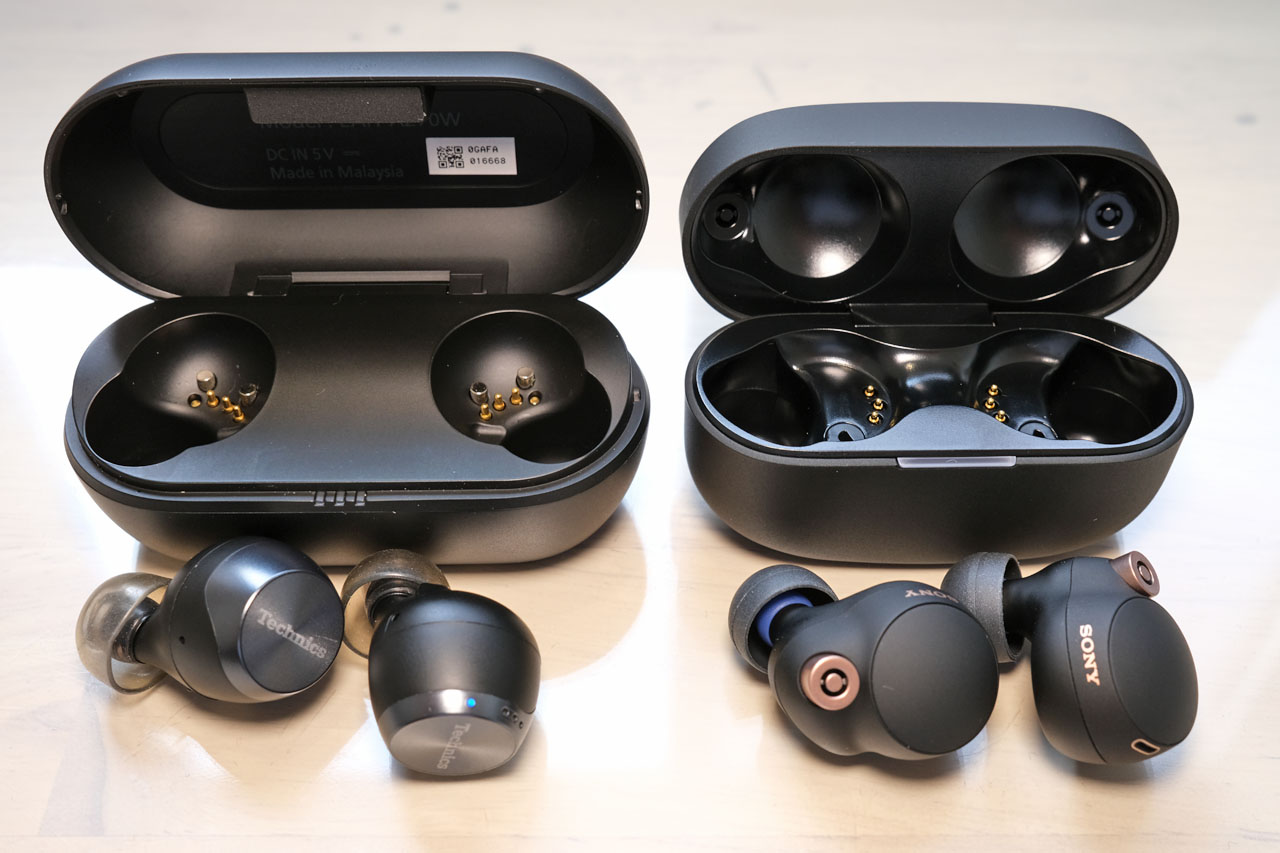 ソニーWF-1000XM4とテクニクスEAH-AZ70Wの比較 : Salaryman C3