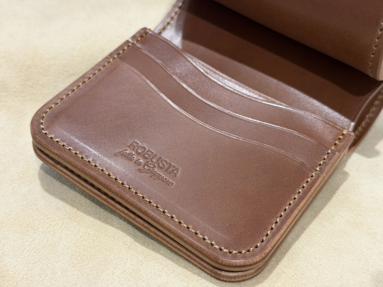 ロブスタレザー ドラム ホーウィン シェルコードバン ナチュラル