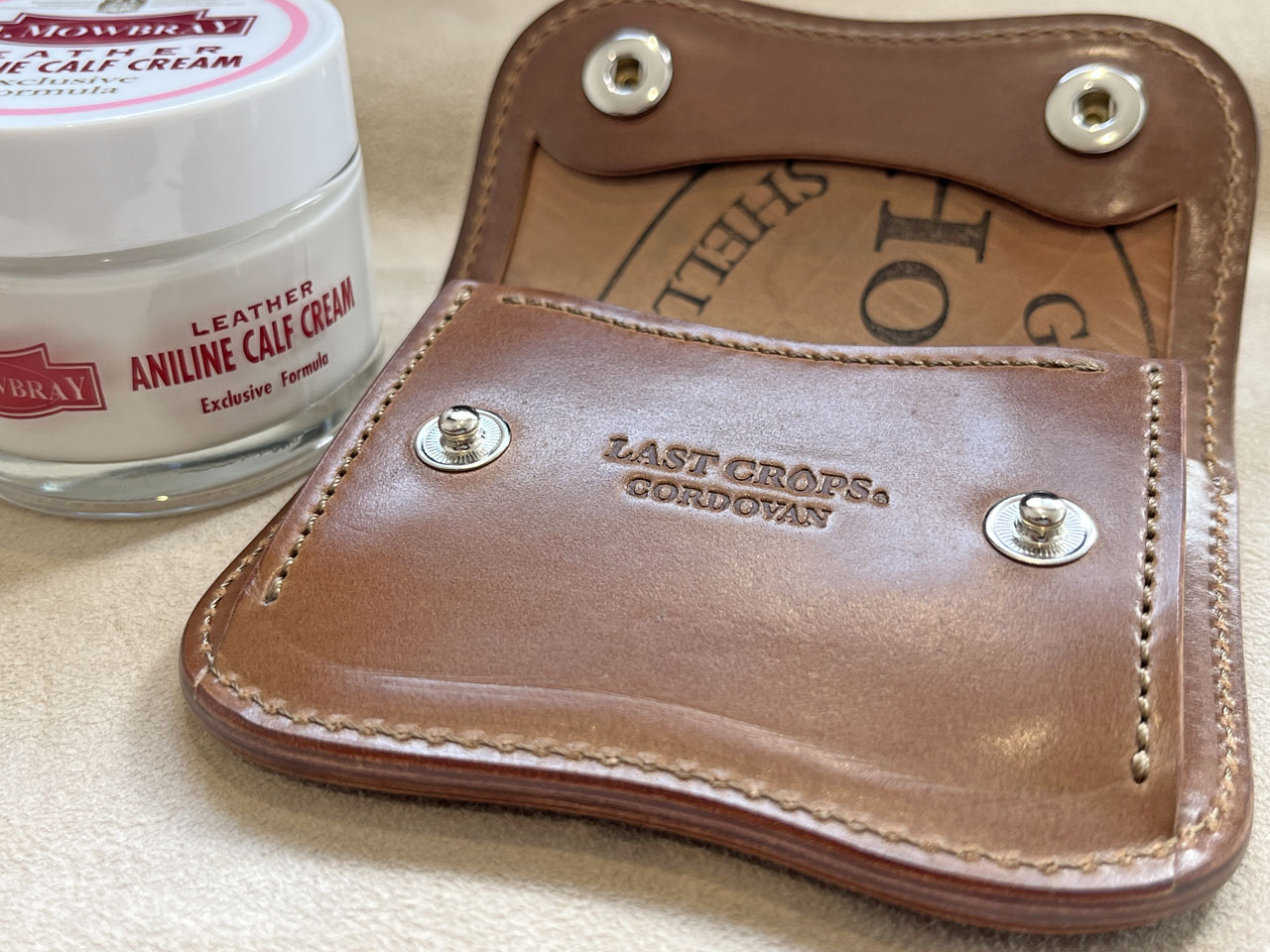 LAST CROPS LC TONGUE ラストクロップス タング バーボン ラストクロップス LCタング ホーウィン シェルコードバン
