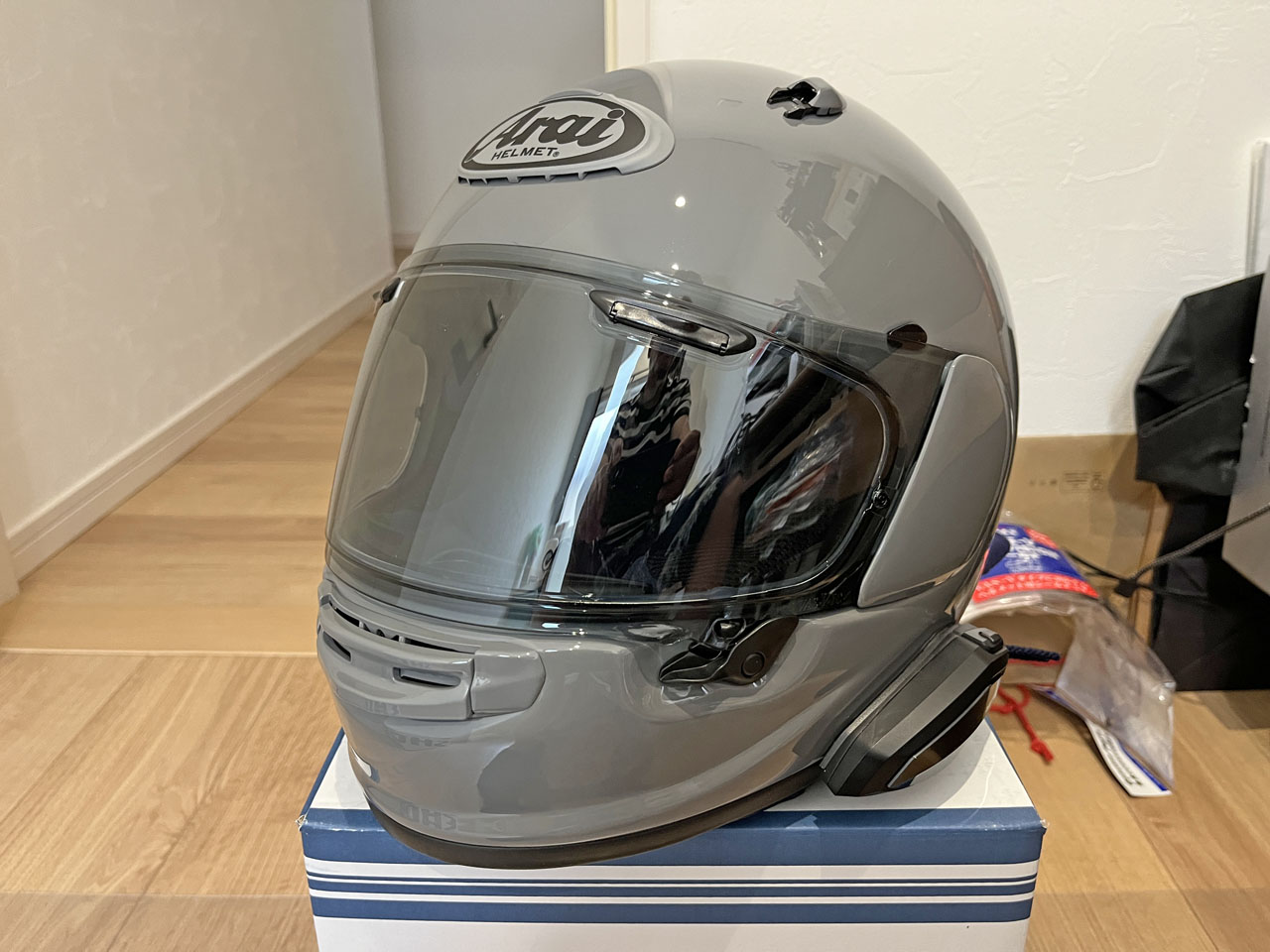 ヘルメット+インカムセット　・アライ アストロgx ・デイトナ DT-01 ヘルメット+インカムセット・アライ アストロgx ・デイトナ DT-01