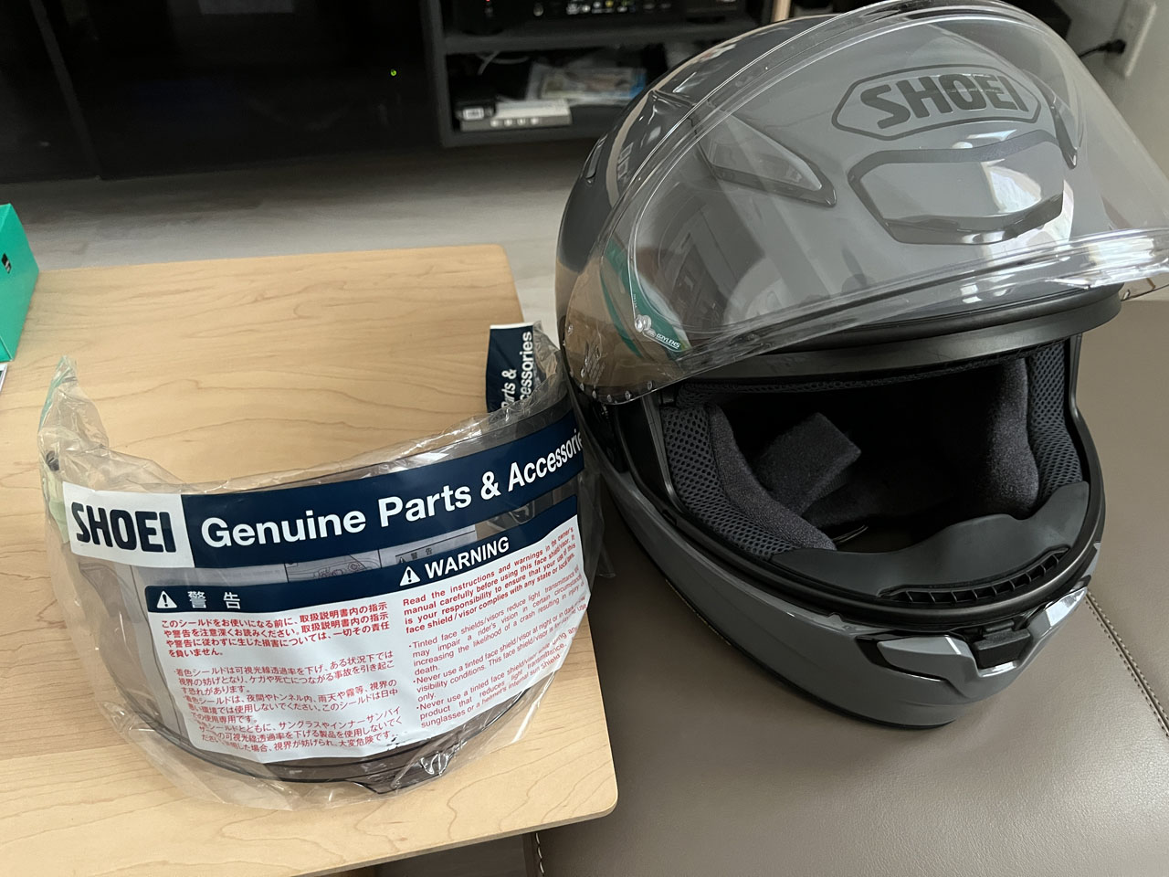 SHOEI Z-8 IDEOGRAPH Mサイズ メロースモークシールド付き Z-8 | FULL-FACE HELMET｜ヘルメット SHOEI