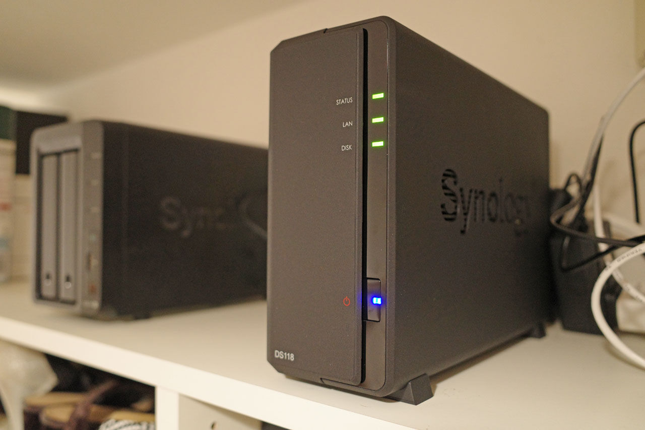 Synology DS118（使用期間少・保証残有） Synology DS118（使用期間少・保証残有） Synology DS118（使用