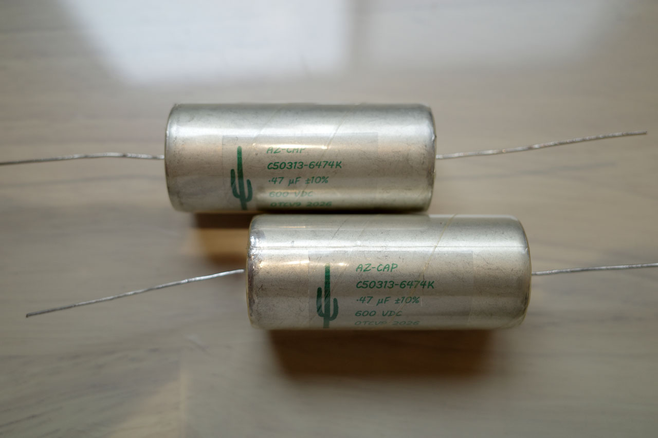 カップリングコンデンサーをアリゾナキャパシターズのグリーンカクタス