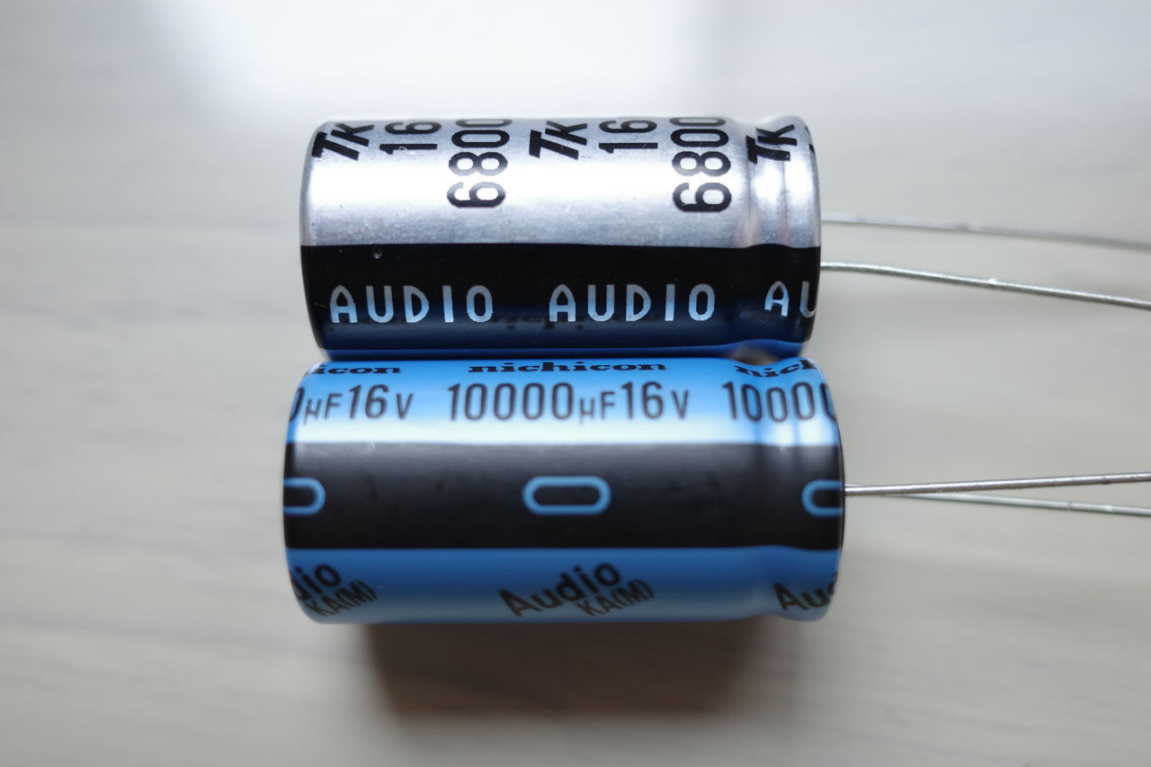 Tripath Ta パワーアンプのバルクコンデンサ交換 Salaryman C3