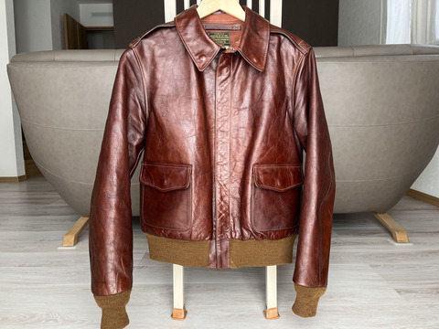 A-2フライトジャケットのお手入れ : Salaryman C3