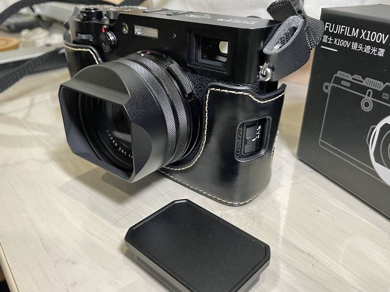 YC ONION レンズフード X100V X100VI ブラック アルミニウム Amazon | YC オニオンレンズフード 富士フイルム X100V X100VI用