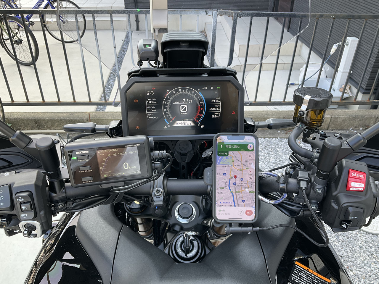 TRACER9 GT+にレーザー＆レーダー探知機を付けた : Salaryman C3