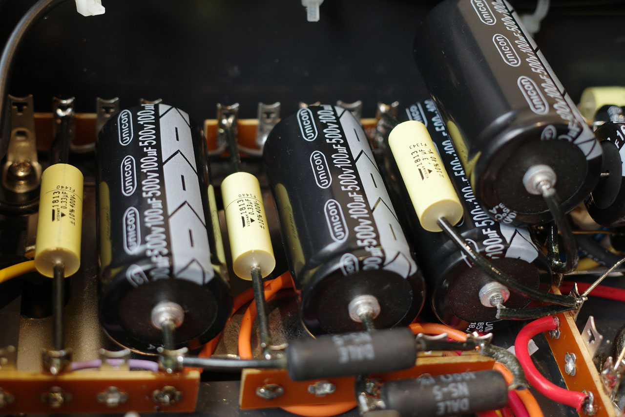 SV-2A3のカソードの電解コンデンサ容量をさらに増加（そしてUNICONに回帰） : Salaryman C3