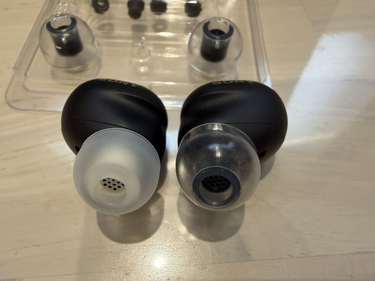 イヤホン SONY WF-1000XM6 + SednaEarfit Crystal 2 PR】SONY WF-1000XM6 で大人気の AZLA イヤーピース SednaEarfit