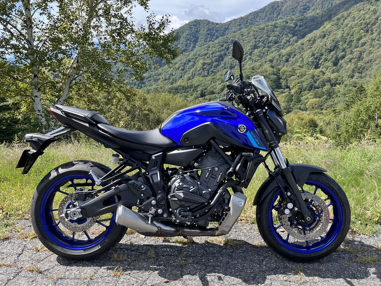 ヤマハ　M T-07 走行12,000㎞ Yamaha MT-07 Acceleration and Top Speed - MotoStatz