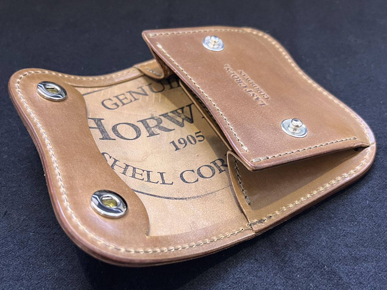 ◻️新品 LAST CROPS タング HORWEENコードバン ラストクロップス ラストクロップス LCタング ホーウィン シェルコードバン