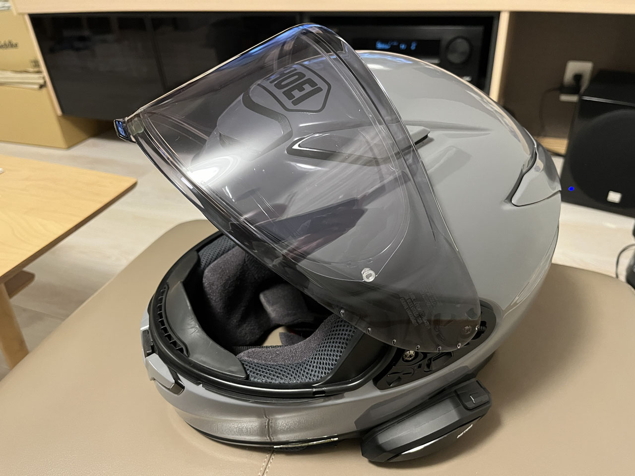 SHOEI Z-8のチークパッドが劣化したので交換 : Salaryman C3