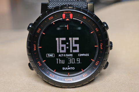 SUUNTO CORE  ブラック＆レッド