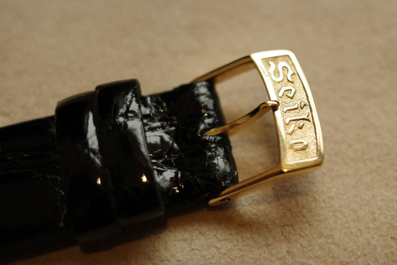 14109) セイコーアンティーク尾錠+セイコーベルト