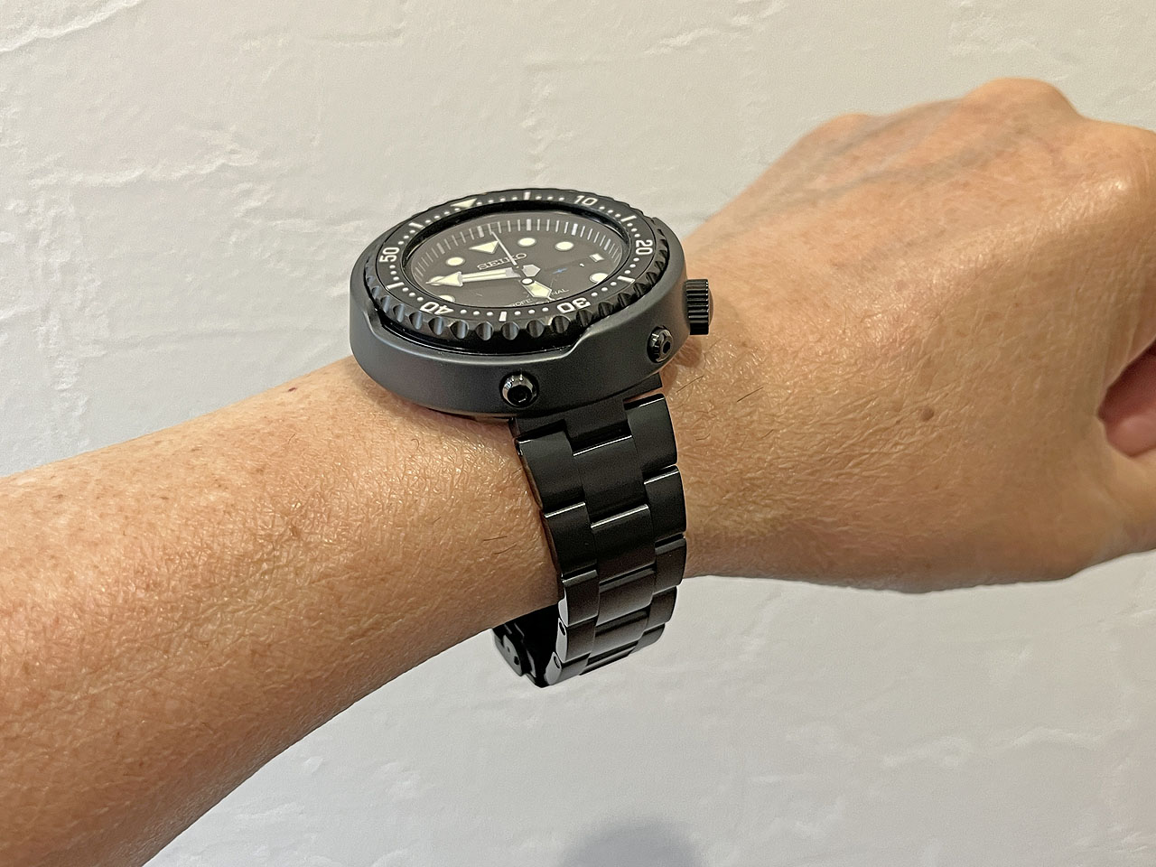 22mm ブレス タイコノート SBBN等 ツナ缶に最適！ TUNA セイコーツナ缶SBBN047にタイコノートのメタルブレスレットを