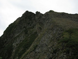 ニペソツ山の東壁