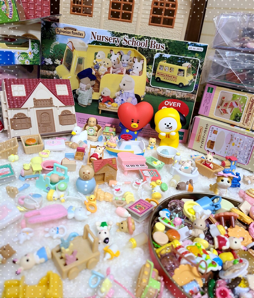 シルバニア　箱小物ばっか 赤ちゃん小物&アクセサリーの収納を見直す/シルバニアファミリー*小物
