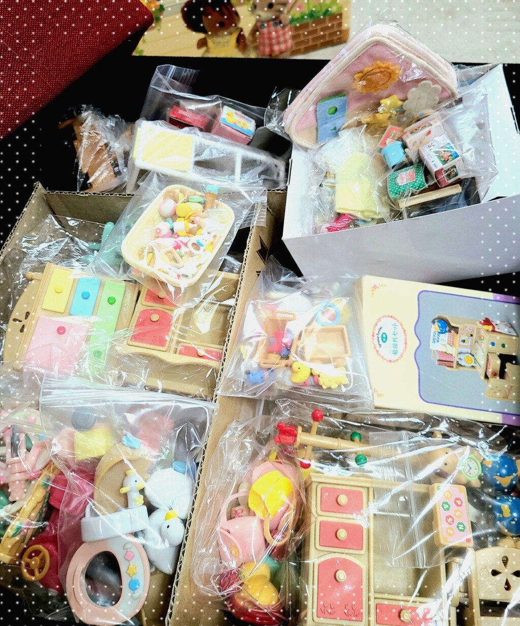 赤ちゃん小物&アクセサリーの収納を見直す/シルバニアファミリー*小物