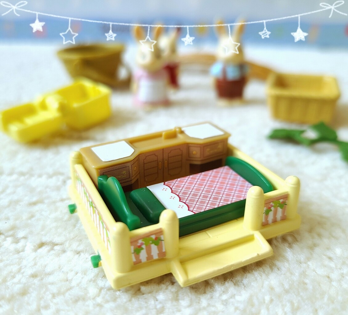 森のマーケット初期に付いていた別シリーズの小物色々*シルバニア/購入