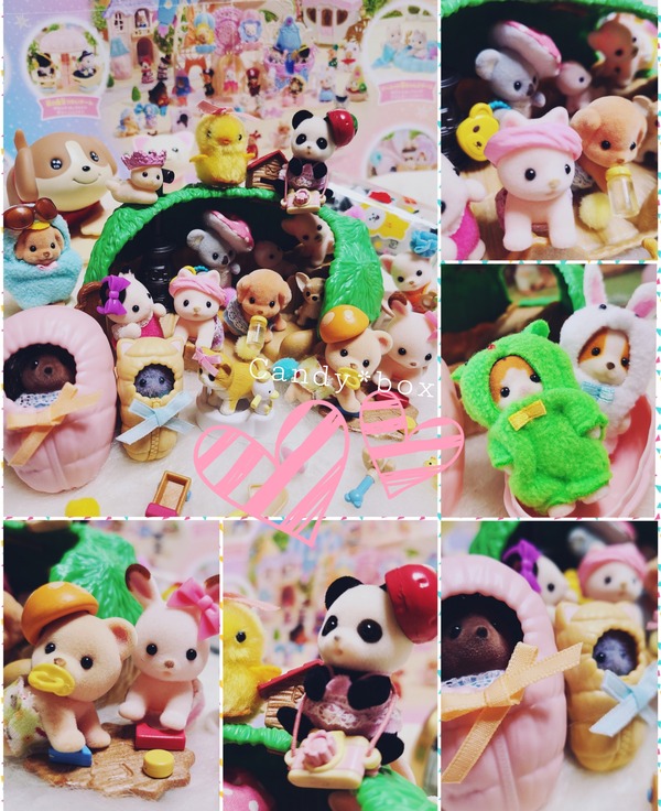 かわいいひみつのおうちセット