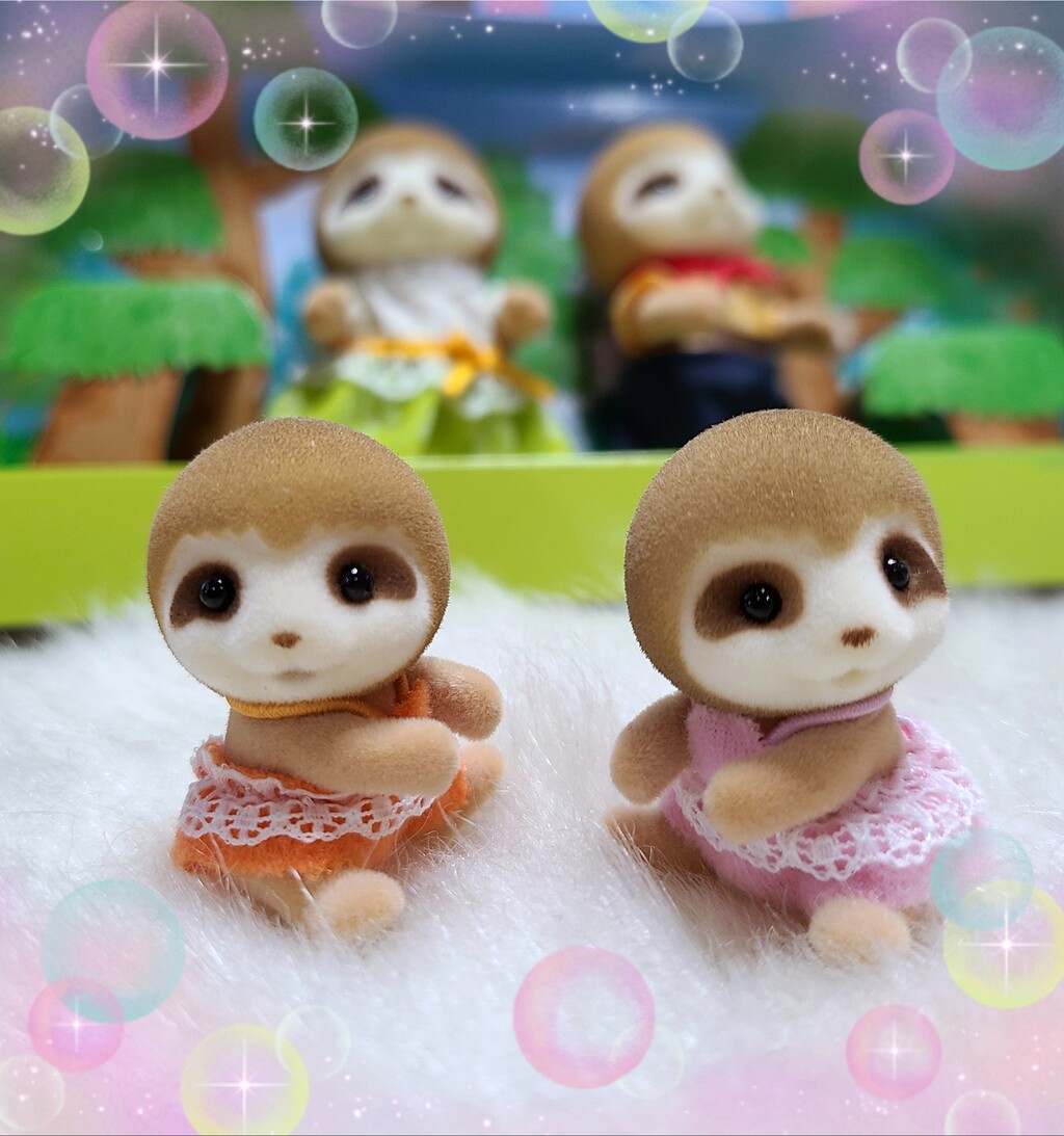 森のお家*ナマケモノファミリーほか購入品/赤ちゃん海外版