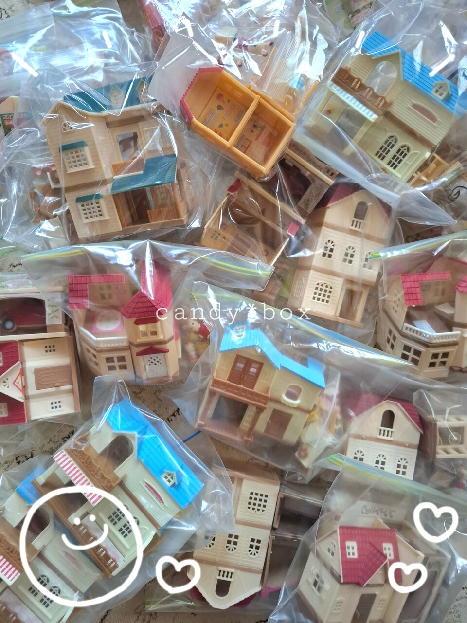 お菓子売り場で半額シルバニア①お家はすてきなあこがれのお店*ミニ 