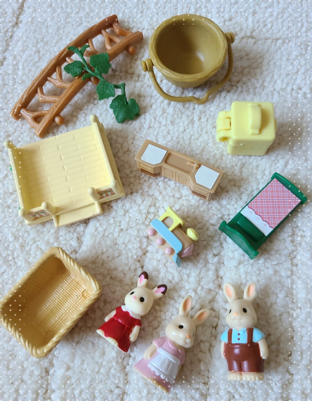 森のマーケット初期に付いていた別シリーズの小物色々*シルバニア/購入